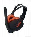 music headphones headset with mic and