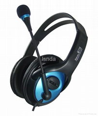  stock headphone with mic from China in high quality