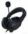 cheapest over head headset headphone with microphone for laptop computer 1