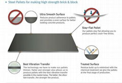 Steel Pallet For Block Making Machine