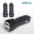 dual usb in-car charger  1
