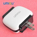 High qulity dual usb travel charger 