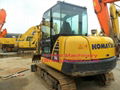 Used Komatsu PC56 Excavator 1