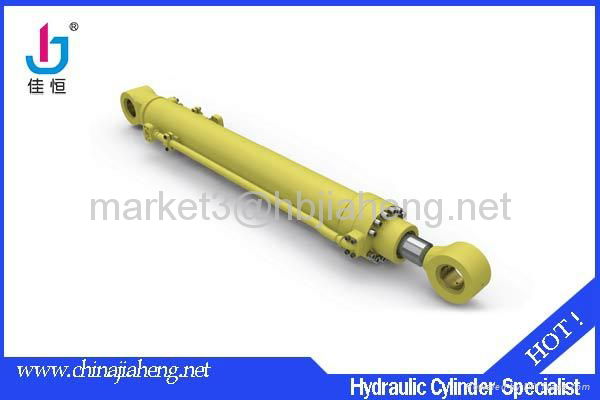 double-acting hydraulic cylinder for construction machine