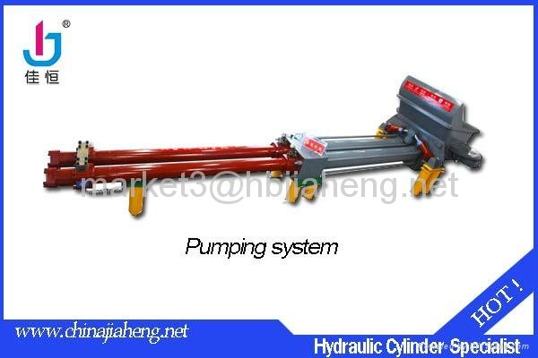 Rack cylinder for truck mounted crane 4