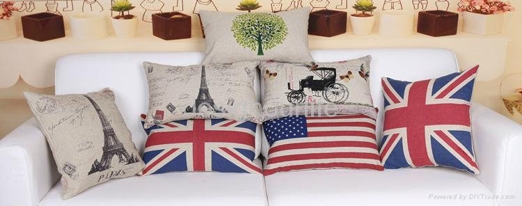 cotton printing pillow cover 4