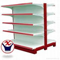 steel supermarket shelf  with double side  supermarket display 2