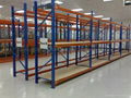 warehouse steel beam long span shelving rack