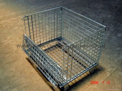  steel cage warehouse storage container