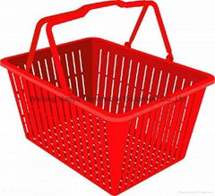 Plastic Shopping Hand Basket 