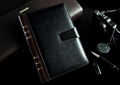 Custom High Quality Imitation Leather Cover Notebook 2