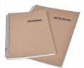 Kraft Spiral Bound Notebook