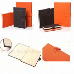 high quality leather cover notebook