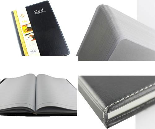 Low price leather cover notebook