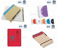 Eco friendly Kraft sprial bounded notebook from China supplier