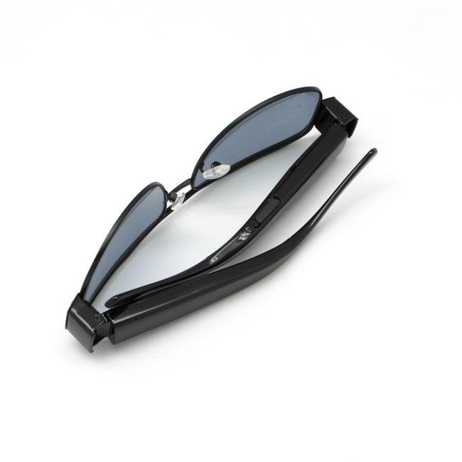 720P HD Camera Eyewear Black Sunglasses Video Recorder Support Max 32GB TF Card 3