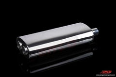 UNIVERSAL STAINLESS MUFFLER EXHAUST DUAL