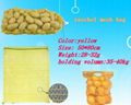 Potatoes mesh bag