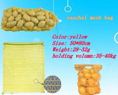 Potatoes mesh bag 