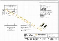 D-SUB 9PIN FEMALE CONNECTR