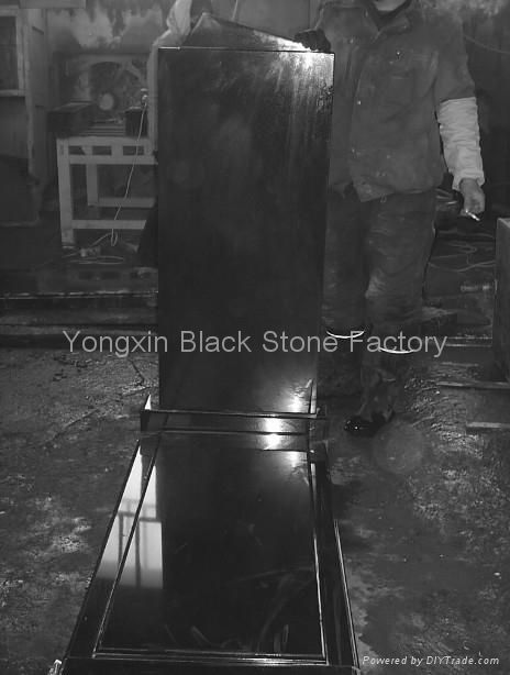 Shanxi black headstone 3