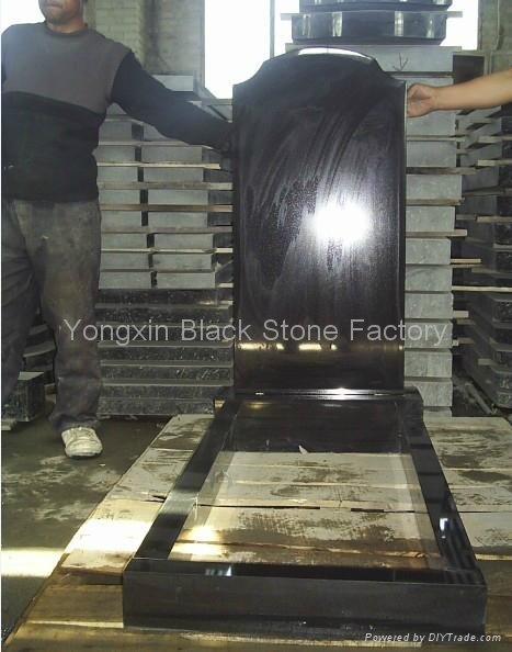 Shanxi black headstone 4