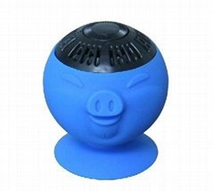 adorable pig pattern bluetooth speaker