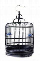 Vintage Chinese Bamboo Bird Cage