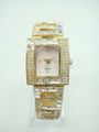 Fashion lady crystal bangle bracelet watch 1