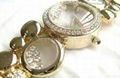 Fashion lady crystal bangle bracelet watch 1