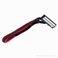 new design triple blade razor for men