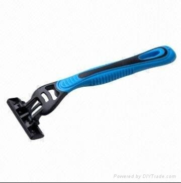 new design triple blade razor for men use 4