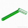 Charming yellow twin blade razor for both men and women 2