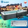 5.8m luxury outdoor swimming pool and whirlpool hot tub spa 1