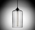 Premium Glass Pendant Lamp Filament Aged Steel 1