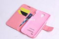 PU Leather Case Wallet Cover for Samsung Galaxy S4 I9500  4