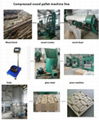 compressed wood pallet press machine 