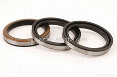 Hydraulic piston buffer seal