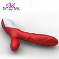 Silicone vibrator sex products