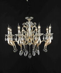 High Quality Classic CANDLE CHANDELIER LIGHT with K9 Crystal