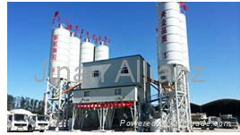 HLS120 Commerical ready-mixed concrete mixing plant