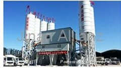 HLS120 Commerical ready-mixed concrete mixing plant