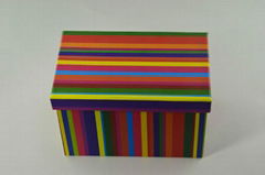 Christmas Stripe Gift  Boxes