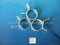 Maufacture Metal Spring Steel Tube Spring Clips 1