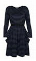 ladies spring/autumm knit long sleeve dress  1