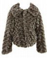 Fur girl's ladies outer coat 1