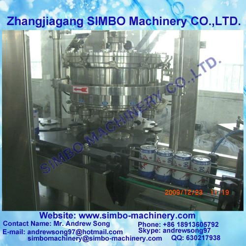 can filling seaming machine