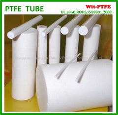 PTFE Rod 100% pure ptfe rod ptfe rod manufacturer