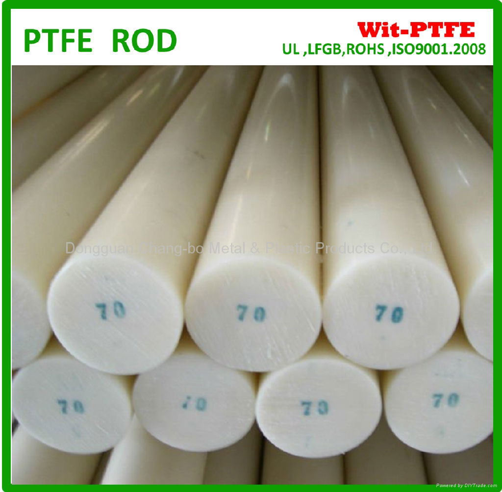 PTFE Rod 100% pure ptfe rod ptfe rod manufacturer 2