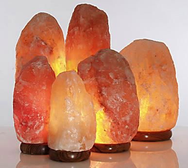 Salt made Lamps